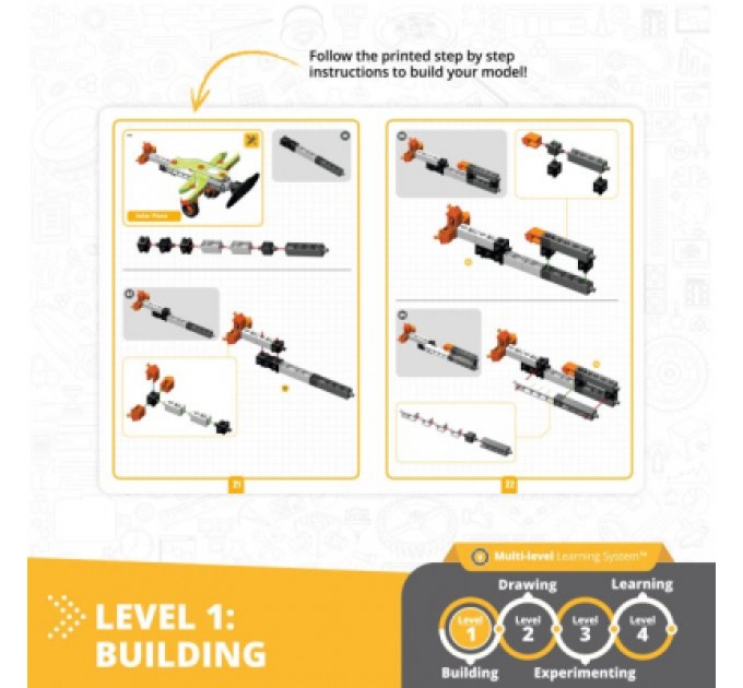 Engino Конструктор Engino Stem Як працює сонячна енергія (STL20-EN)