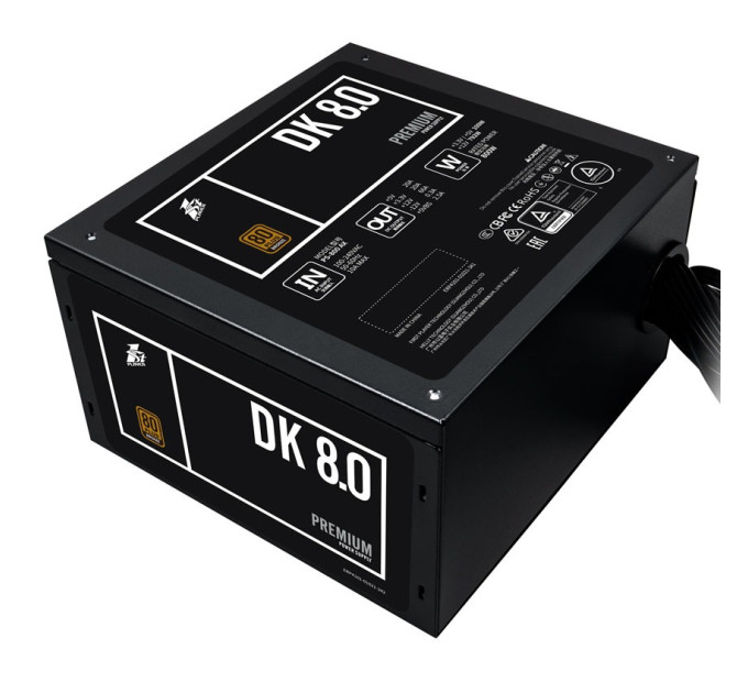 1stPlayer Блок живлення 1stPlayer PS-800AX (DKPM-BRZ-800-BK-EU) 800W