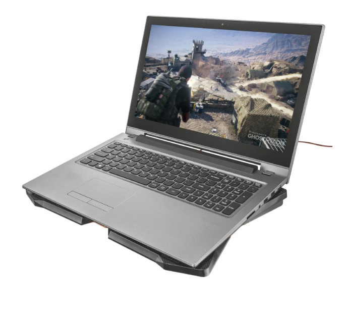 Trust Охолоджуюча підставка для ноутбука Trust GXT 278 Notebook Cooling Stand 17.3" Black (20817)