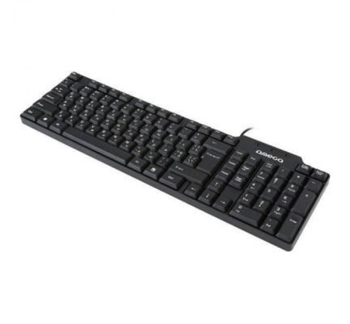 Omega Клавіатура Omega OK-05 Cyrilic Version USB Black (OK05TRU)