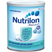Дитяча суміш Nutrilon Передчасний догляд вдома 400 г (4056631000397)