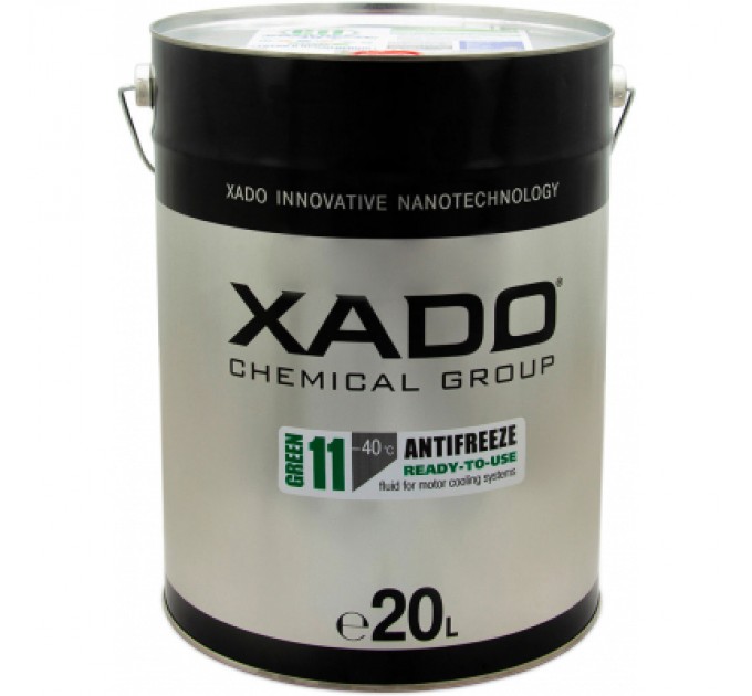 Xado Антифриз Xado Green 11 -40 20 л (XA 58506)