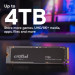 Micron Накопичувач SSD M.2 2280 1TB T705 Micron (CT1000T705SSD3)