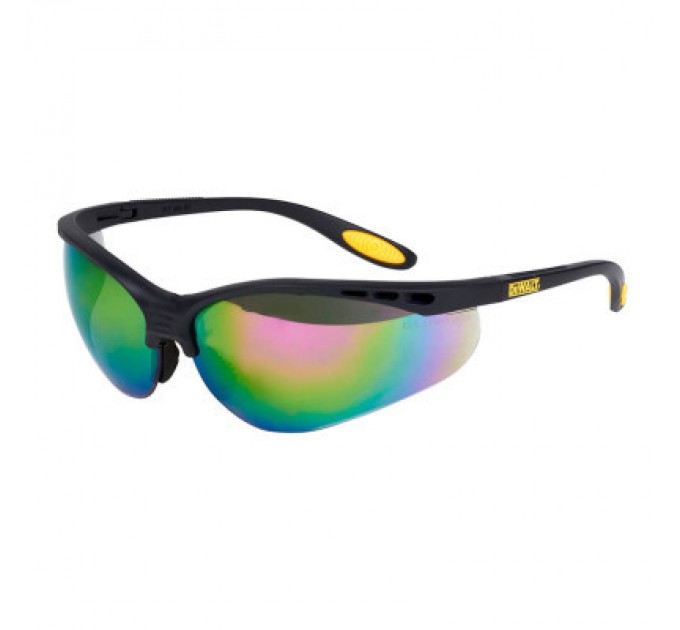 DeWALT Захисні окуляри DeWALT Reinforcer, кольорові дзеркальні, полікарбонатні (DPG58-6D)