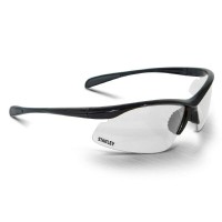 Захисні окуляри Stanley Base Curve, прозорі, полікарбонатні, з м'якими гумовими накладками на дужках (SY150-1D)