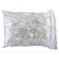 Конектор RJ45 cat.6 UTP 8P8C, 100шт/пак Kingda (KD-PG8016-C6/100)
