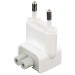 Noname Перехідник IEC C7 - EU для блоків живлення Apple White (2000985553445)