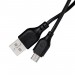XO Кабель XO NB103 USB-microUSB (M/M), 2.1A 2м Black (6920680862788)