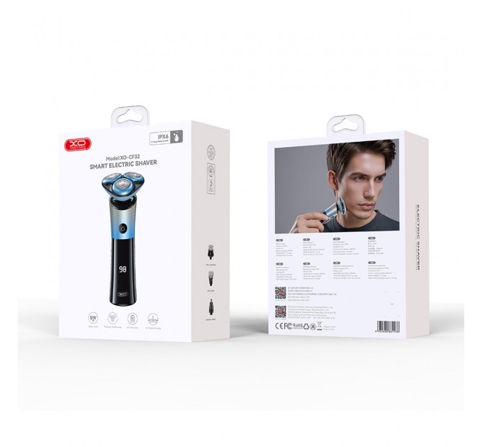XO Електробритва XO CF32 Blue