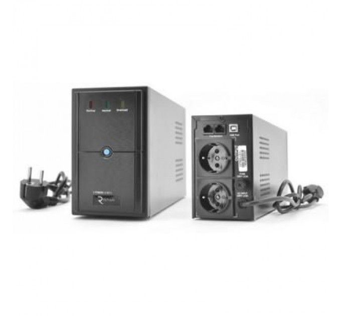Ritar Пристрій безперебійного живлення Ritar E-RTM650L-U (390W) (E-RTM650L-U)