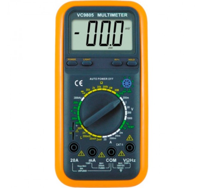 Voltronic Цифровий мультиметр Voltronic VC-9805 V, A, R, C, F, T (VC-9805)