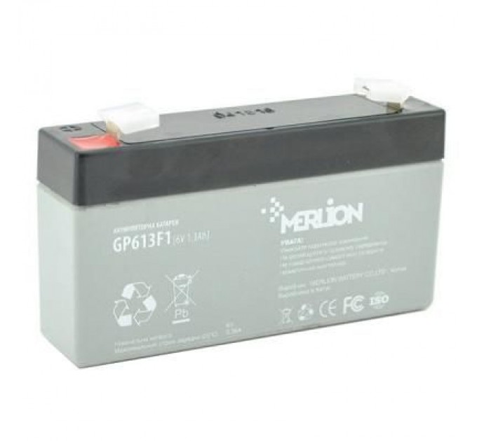 Merlion Батарея до ДБЖ Merlion 6V-1.3Ah (GP613F1)