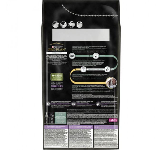 Purina Pro Plan Сухий корм для кішок Purina Pro Plan LiveClear для зменшення алергенів на шерсті з індичкою 1.4 к (7613287232526)