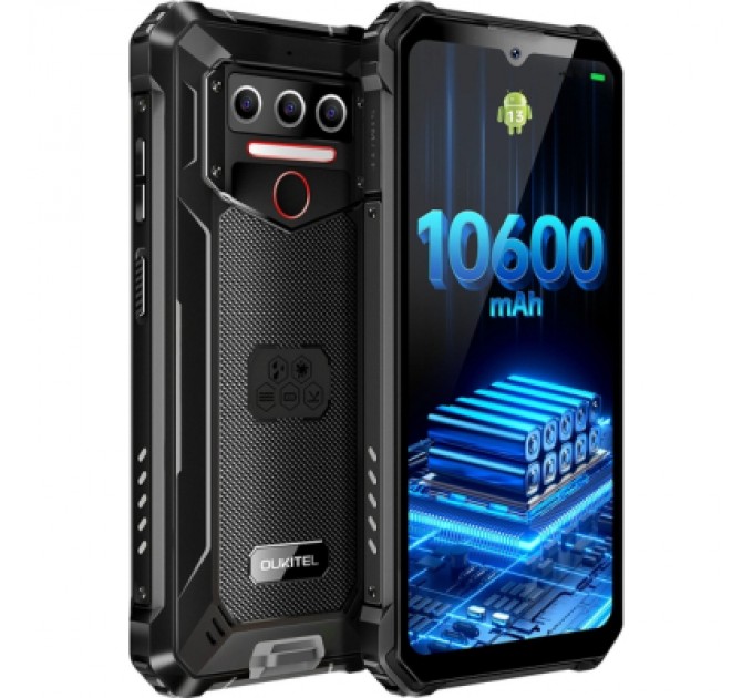 OUKITEL Мобільний телефон OUKITEL WP23 4/64GB Black (6931940722025)