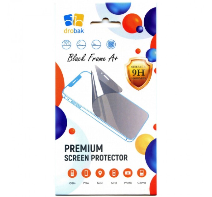 Drobak Скло захисне Drobak Motorola Moto G05/ G15/ G15 Power/ E15 Black Frame A+ (595935)