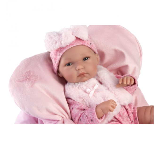 Llorens Пупс Llorens Bimba Con Cojin Rosa, 35 см (63592)