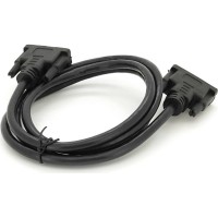 Кабель мультимедійний DVI M to DVI M 1.5m 24+1pin black Merlion (YT-DVI(M)/(M)NY-1.5mB)