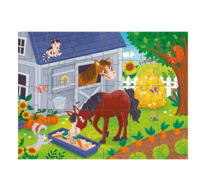 DoDo Пазл DoDo Обід для коника, 30 елементів (300684)