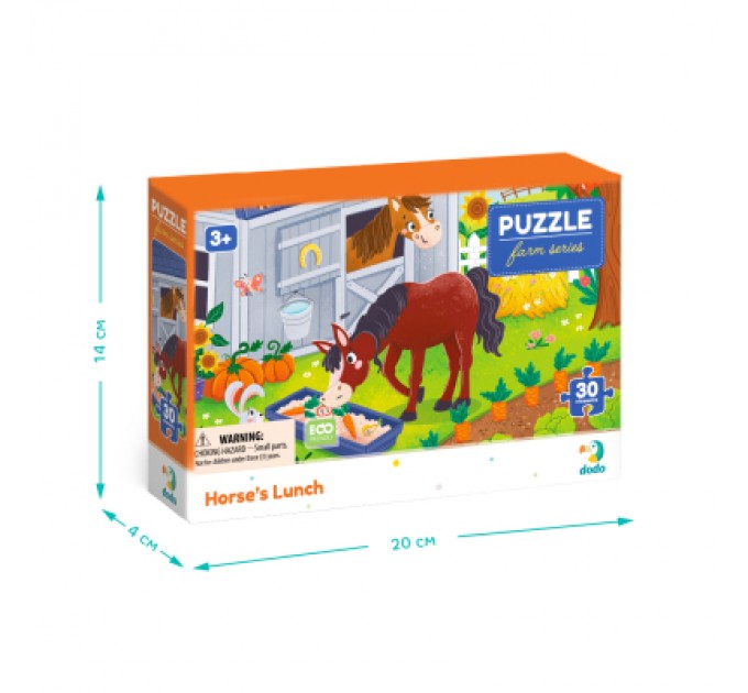 DoDo Пазл DoDo Обід для коника, 30 елементів (300684)