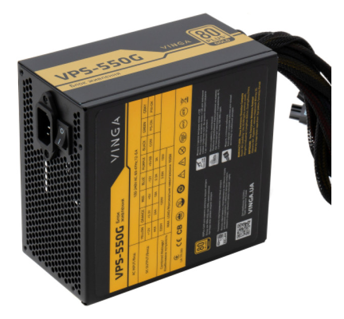 Vinga Блок живлення Vinga 550W (VPS-550G)