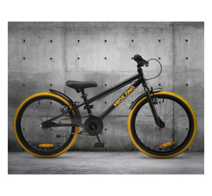 Miqilong Дитячий велосипед Miqilong ST 20" чорний (RBB-ST20-BLACK)
