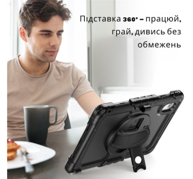 BeCover Чохол до планшета BeCover FortTab Lenovo Idea Tab/K11 (2nd Gen) TB336/Xiaoxin Pad (2025) 11" Black (714080)
