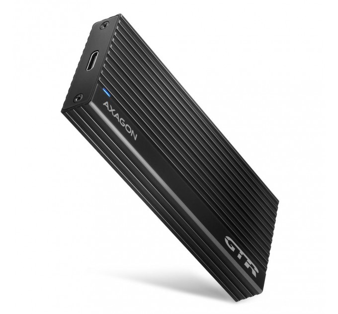 AXAGON Зовнішній металевий корпус USB-C 3.2 Gen 2 для твердотілих накопичувачів  M.2 NVMe AXAGON