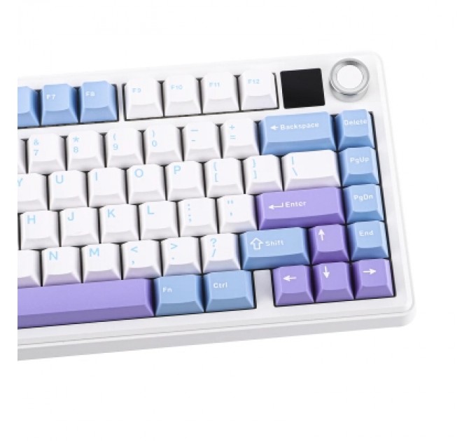 Aula Клавіатура Aula F75 MAX Wireless/Bluetooth UA White/Blue (6978080501158)