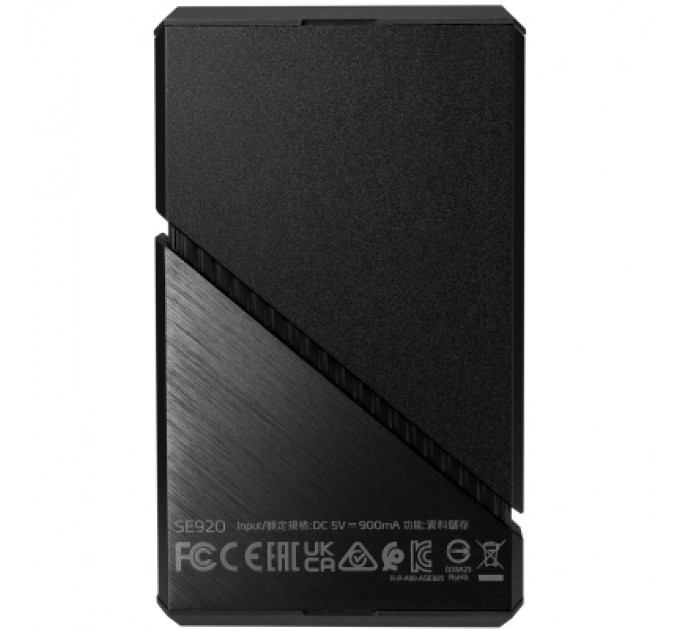 ADATA Накопичувач SSD USB 3.2 1TB SE920 ADATA (SE920-1TCBK)