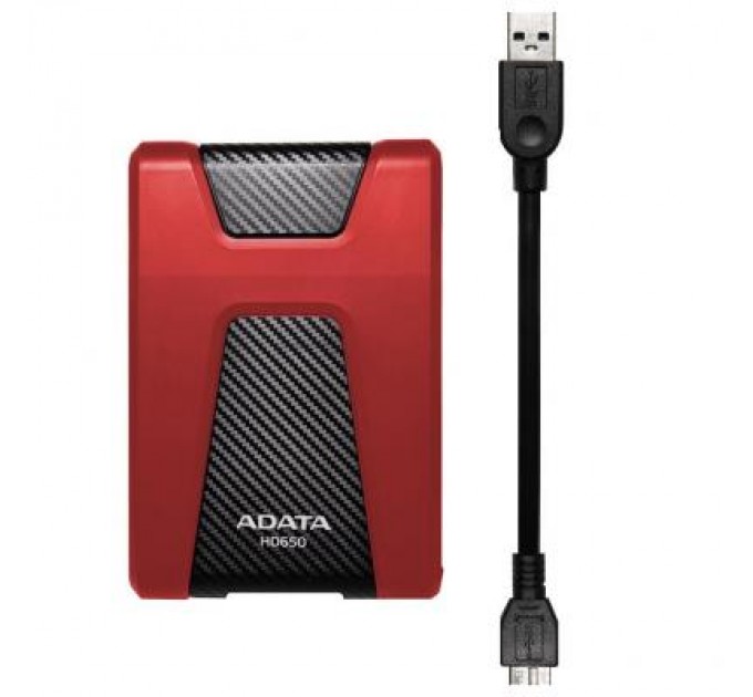 ADATA Зовнішній жорсткий диск 2.5" 2TB ADATA (AHD650-2TU31-CRD)