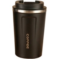 Термокружка Merlion 380 мл, чорна (Termo-304-380Black)