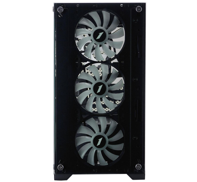 1stPlayer Корпус 1stPlayer X2-M-BK-4F7 Black без БЖ