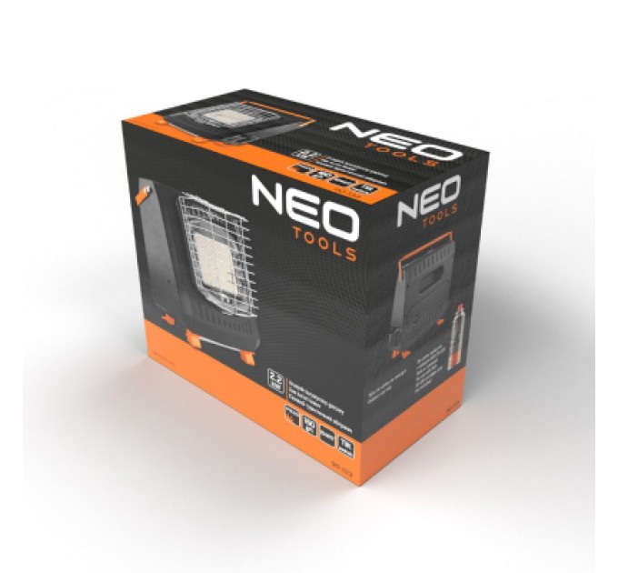 Neo Tools Газовий обігрівач Neo Tools 2.2кВт, 160г/год (90-133)