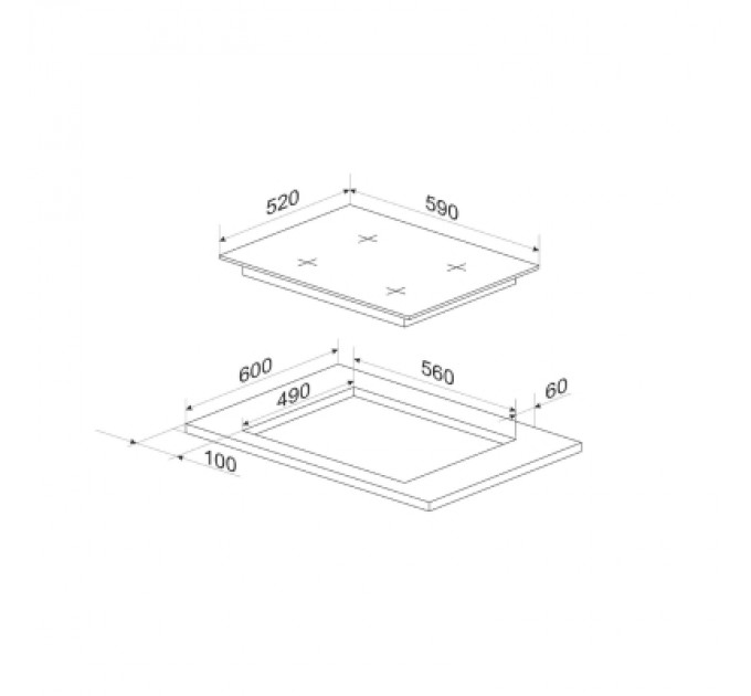 Hansa Комплект вбудованої техніки Hansa FCGS68326