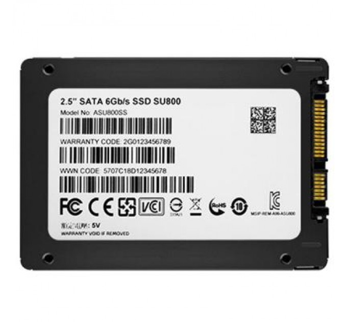 ADATA Накопичувач SSD 2.5" 1TB ADATA (ASU800SS-1TT-C)