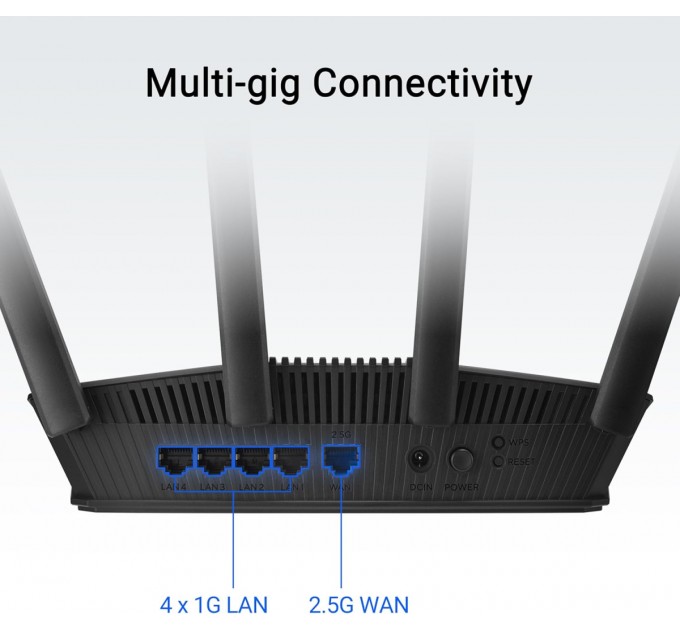 ASUS Бездротовий маршрутизатор Asus RT-BE55 (90IG0A80-MO3C00)