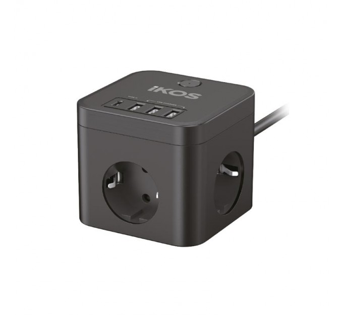 IKOS Фільтр-подовжувач IKOS C34S-CU Black (0007-CEF)