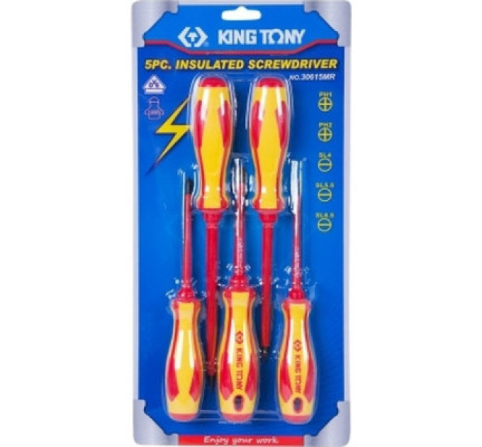 KING TONY Набір викруток KING TONY 5 шт. (30615MR)