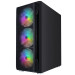 1stPlayer Корпус 1stPlayer X5-BK-4F1 Black без БЖ