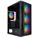 1stPlayer Корпус 1stPlayer X5-BK-4F1 Black без БЖ