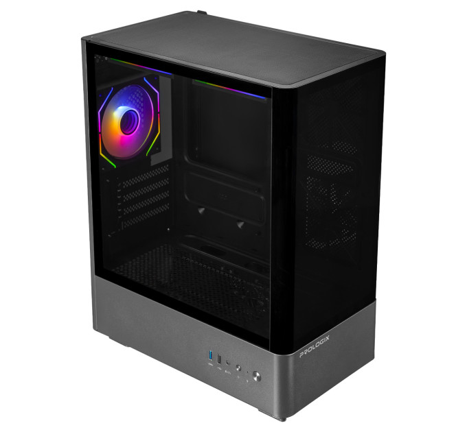 Prologix Корпус Prologix Lumi GM-01AB Glass Black