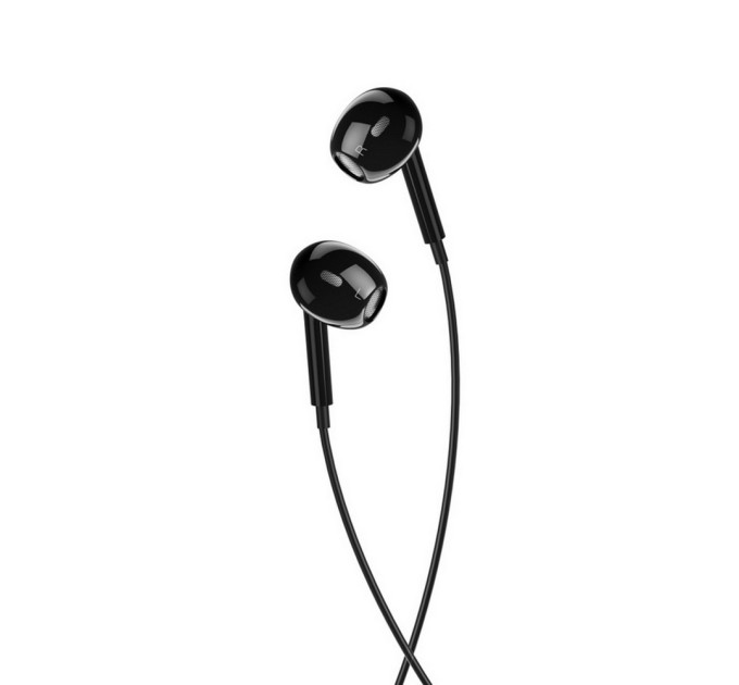 XO Гарнітура XO EP43 In-ear Earphone Black (6920680879168)