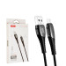 XO Кабель XO NB145 USB - Lightning, (M/M), 2.4A 1 м Black (6920680869558)