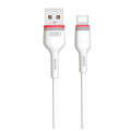 XO Кабель XO NB-P171 USB - USB Type-C, (M/M), 2.4A 1 м White (6920680873692)