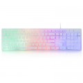 Vinga Клавіатура Vinga KB410 White