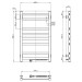 Navin Сушарка для рушників Navin Авангард, 800х480х71мм (12-228050-4880)