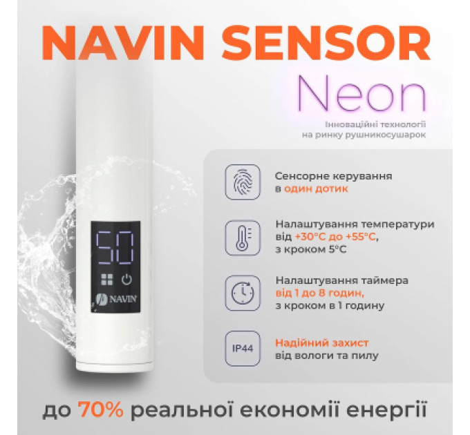 Navin Сушарка для рушників Navin Блюз, 600х480х123мм (12-006033-4860)