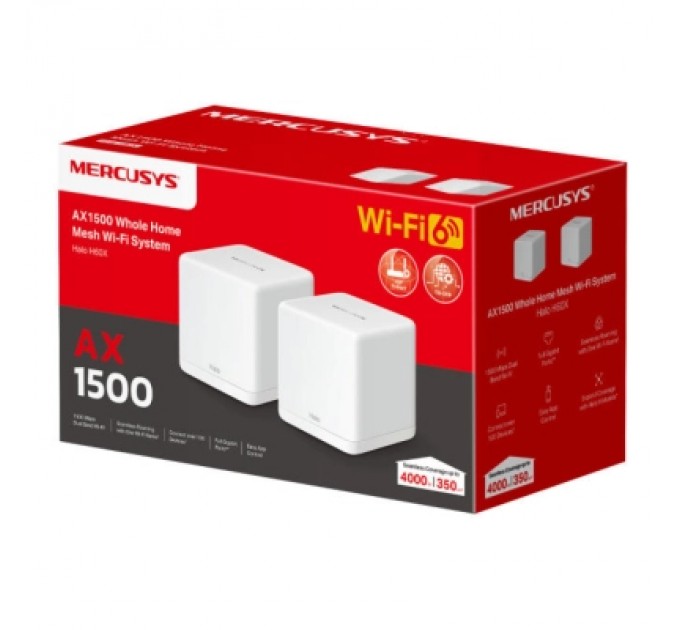 Mercusys Точка доступу Wi-Fi Mercusys HALO-H60X-2-PACK