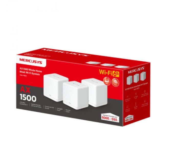 Mercusys Точка доступу Wi-Fi Mercusys HALO-H60X-3-PACK