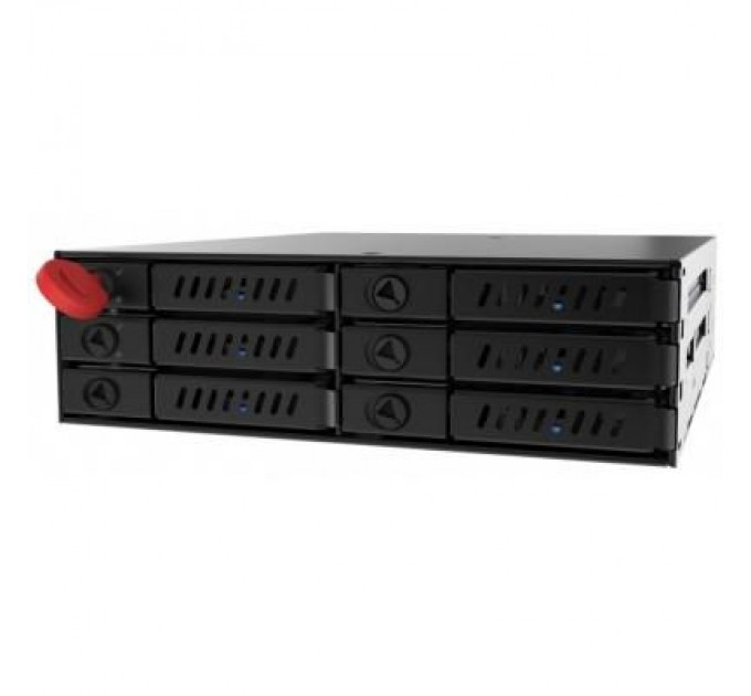Chieftec Бекплейн Chieftec 1x5.25"/6x2.5" Hot-Swap Metal (CMR-625)